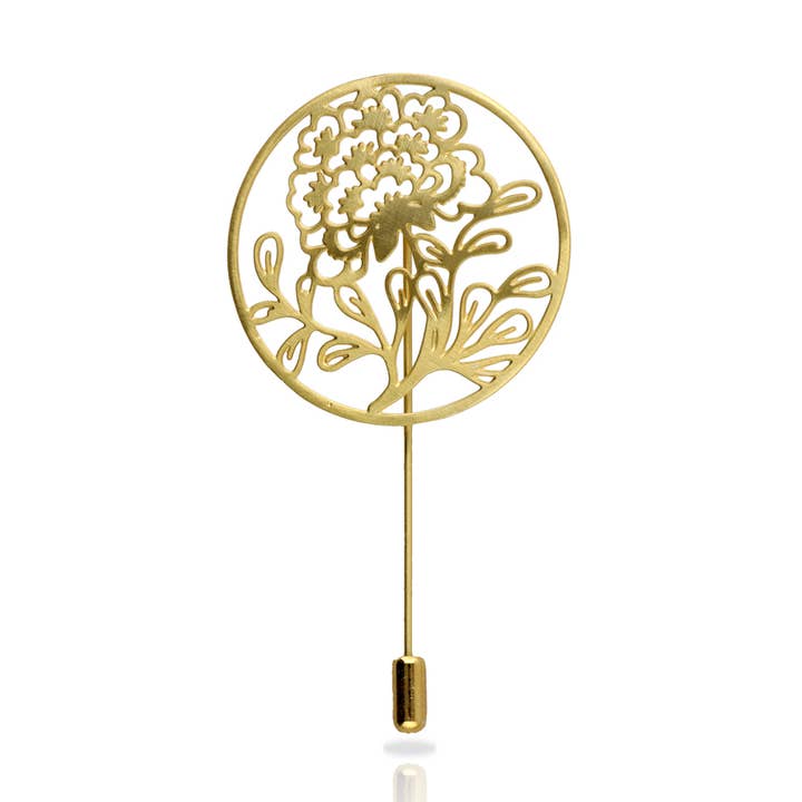 Stachel Porzellan Blume Bad Gold für den Großhandel von RAS