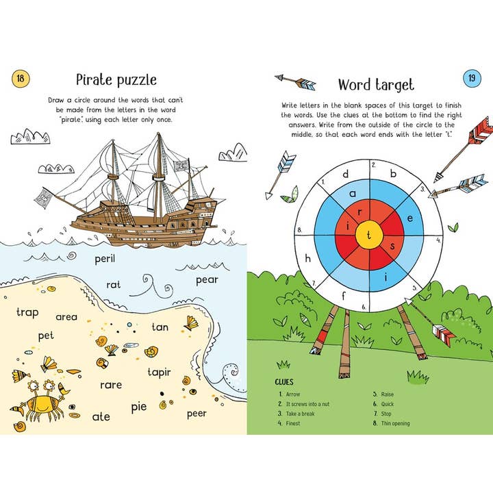 HarperCollins - Wholesale Book - Kids - Word Puzzles and Games : Usborne