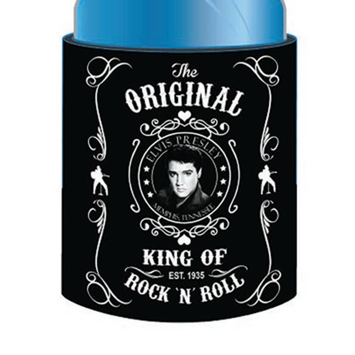 Elvis Huggie/Coozie - Black & White for wholesale by MID-SOUTH PRODUCTS