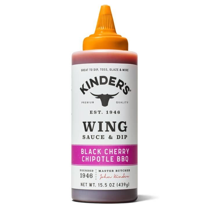Kinder's Sauces & Seasonings - Wholesale Sauce - Black Cherry Chipotle Wing Sauce