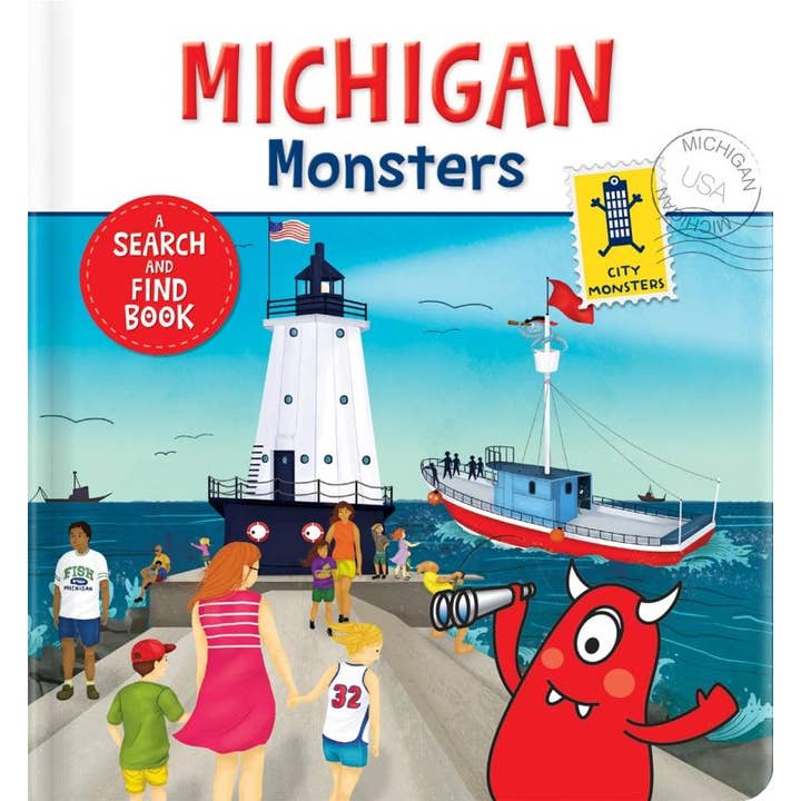 Microcosm Publishing & Distribution - Wholesale Preschool Book (3-5) - Michigan Monsters