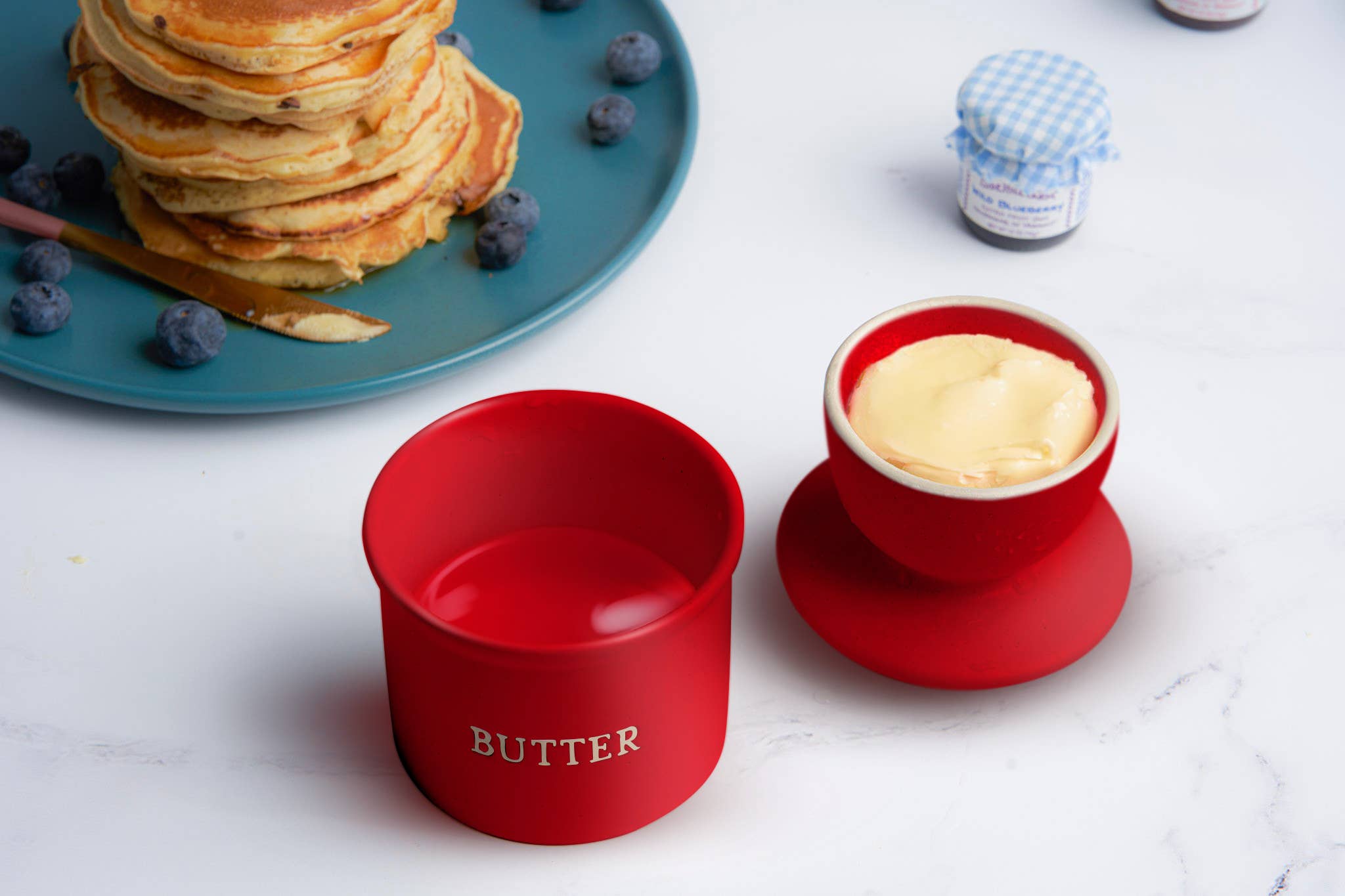 Kook - Wholesale Butter Dish - Kook French Butter Keeper Dish, Ceramic10