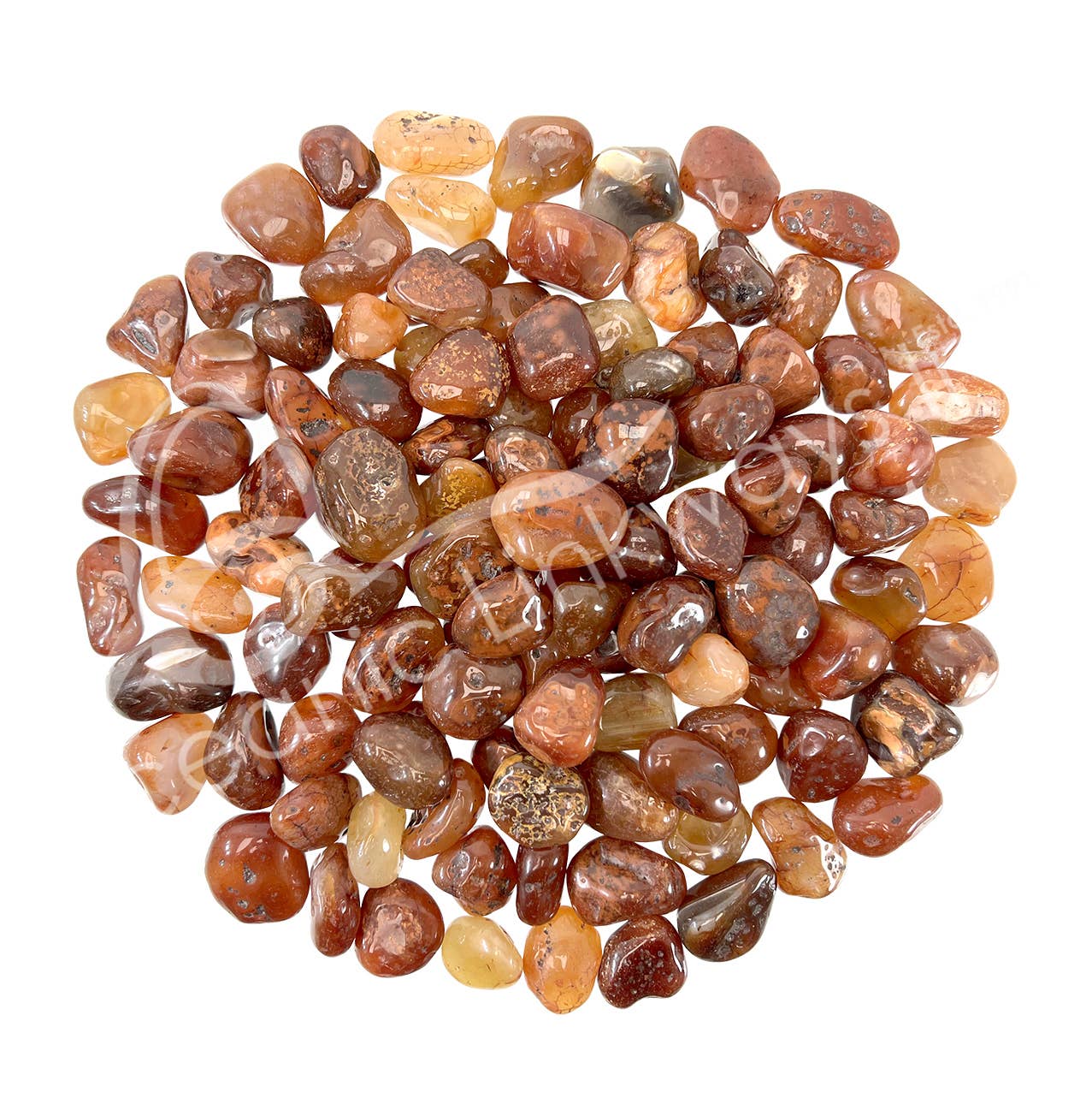 Oceanic Linkways Inc - Wholesale Spiritual Stone/Crystal - (KG)PEBBLES - CARNELIAN A 30-50 MM0