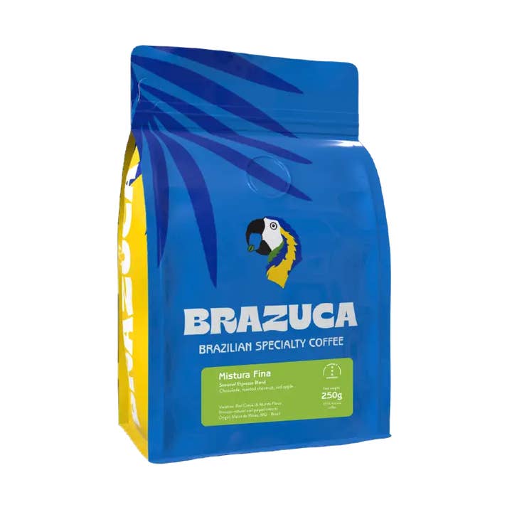 Mistura Fina Säsongsblandning - Premium brasilianskt espressokaffe för wholesale av Brazuca Coffee