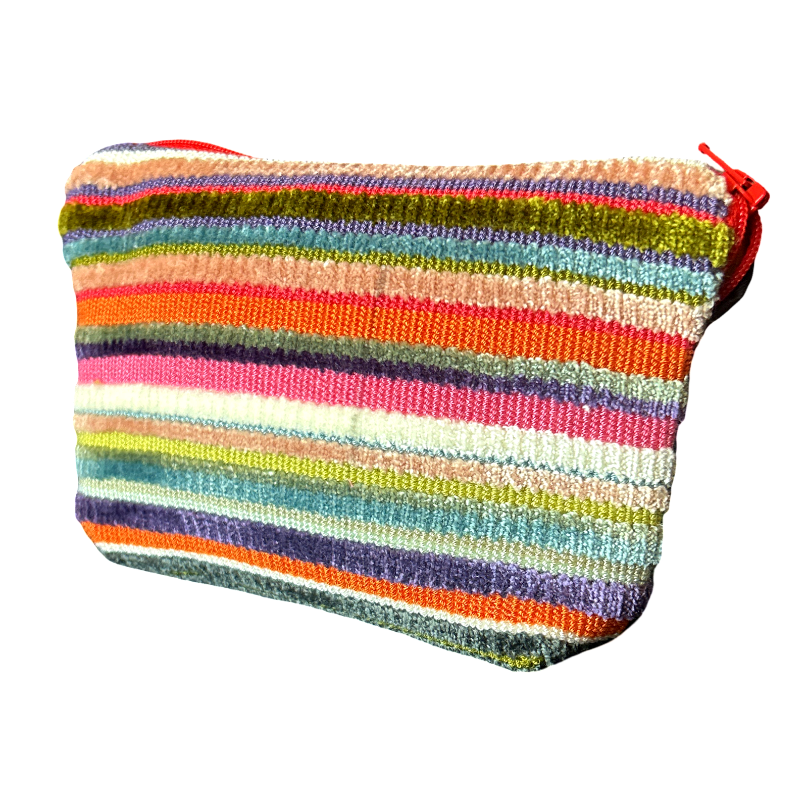 Vintage Luxe Up - Wholesale Makeup/Cosmetic Bag - Rubans du Cheval Noir Vintage Silk Scarf Beauty Bag2