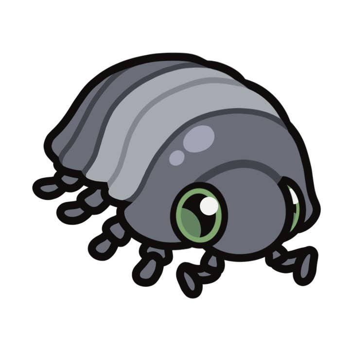 Autocollant Panda King Isopod pour la vente par Rextooth Studios