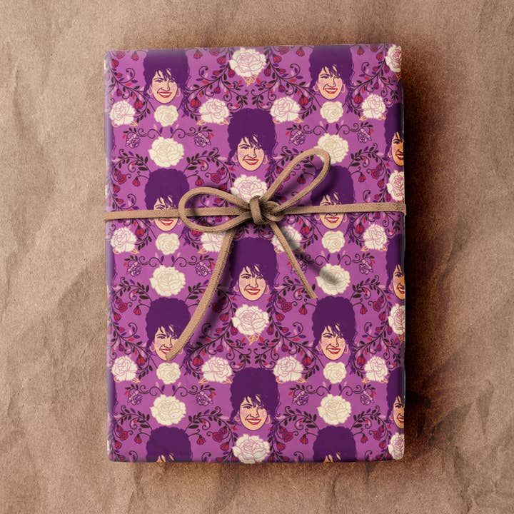 Mother of the Moon - Wholesale Flat Wrap - Selena, La Reina Wrapping Paper Sheet1