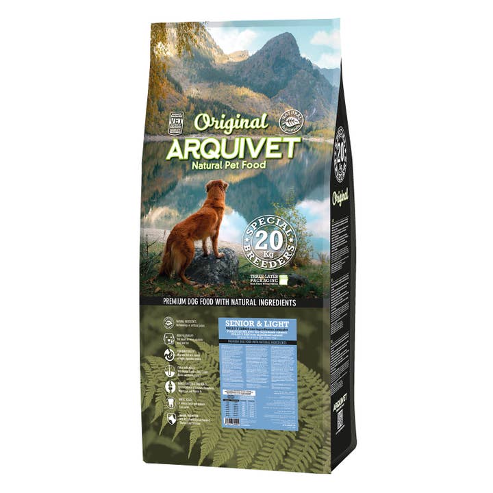 Arquivet Dog Original - Senior & Light 20 kg voor wholesale door ARQUIVET, S.L.U.