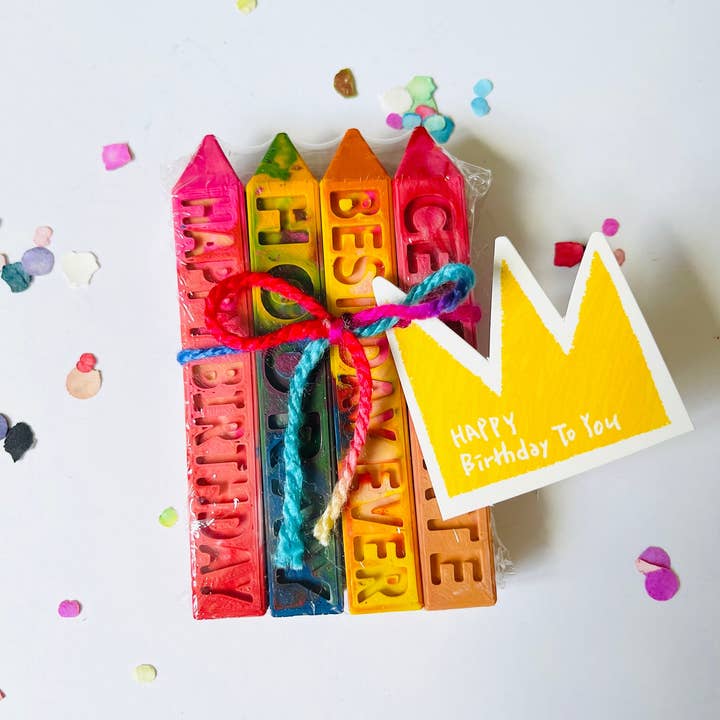 Coloring Home - Wholesale Crayons - Kids & Baby - Birthday Crayon Sticks - Pack of 40