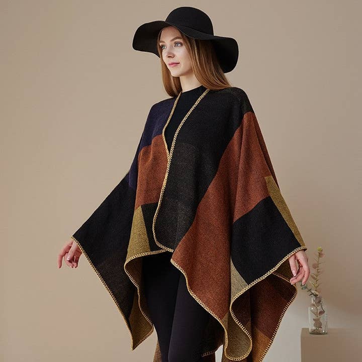 FurDecoration - Wholesale Wrap – Women's - Fashionable Warm Shawl Wrap1