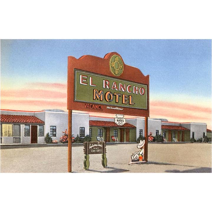 Found Image Press - Wholesale Sticker - Sticker RS-38 El Rancho Motel