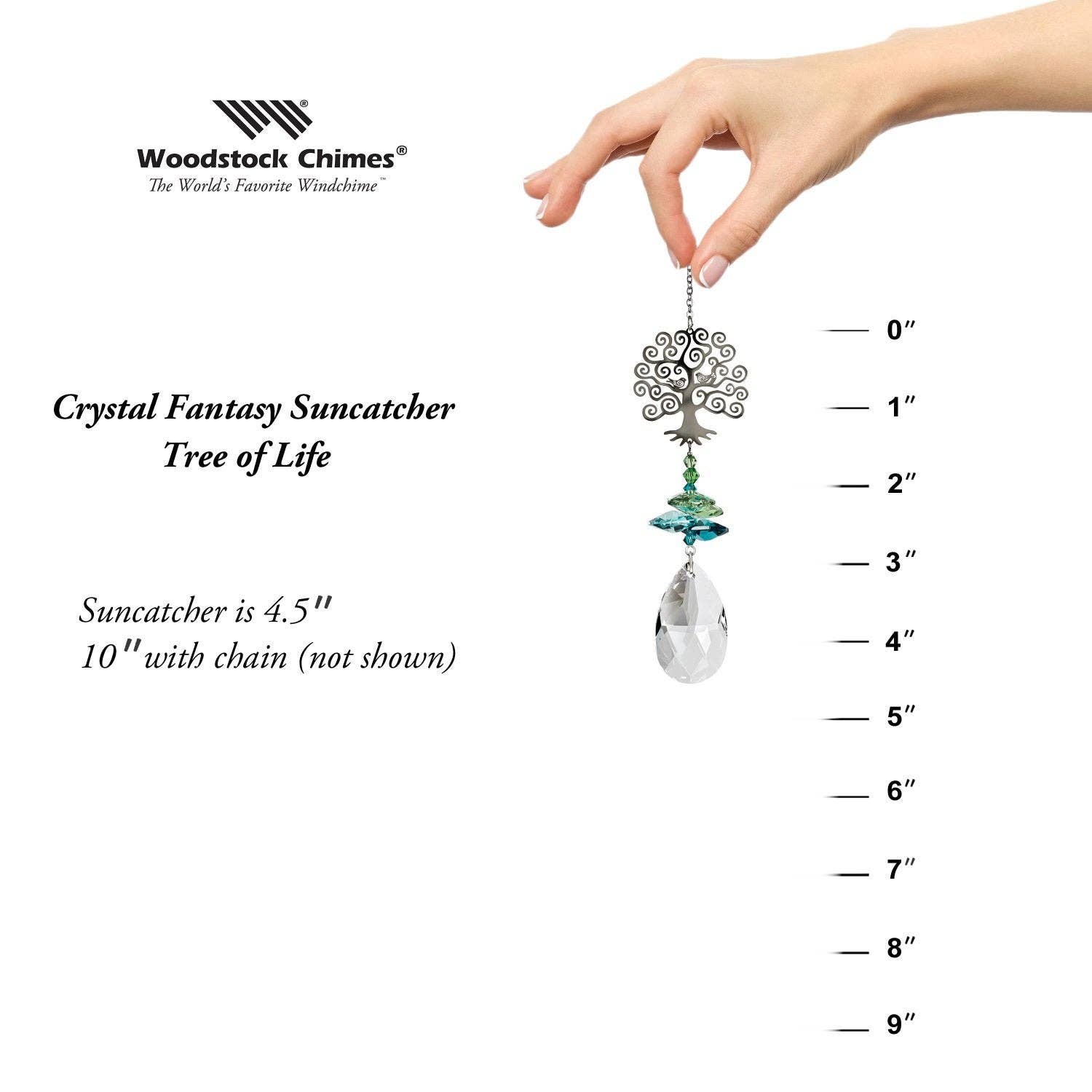 Woodstock Chimes - Wholesale Suncatcher - Crystal Fantasy™ - Tree of Life3