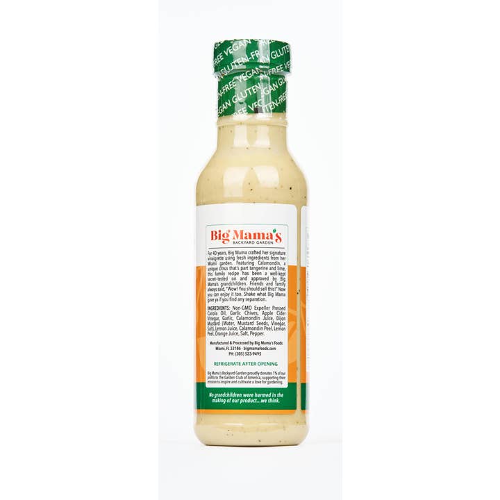 Big Mama’s Backyard Garden - Wholesale Salad Dressing - Big Mama's Citrus Calamondin Vinaigrette10