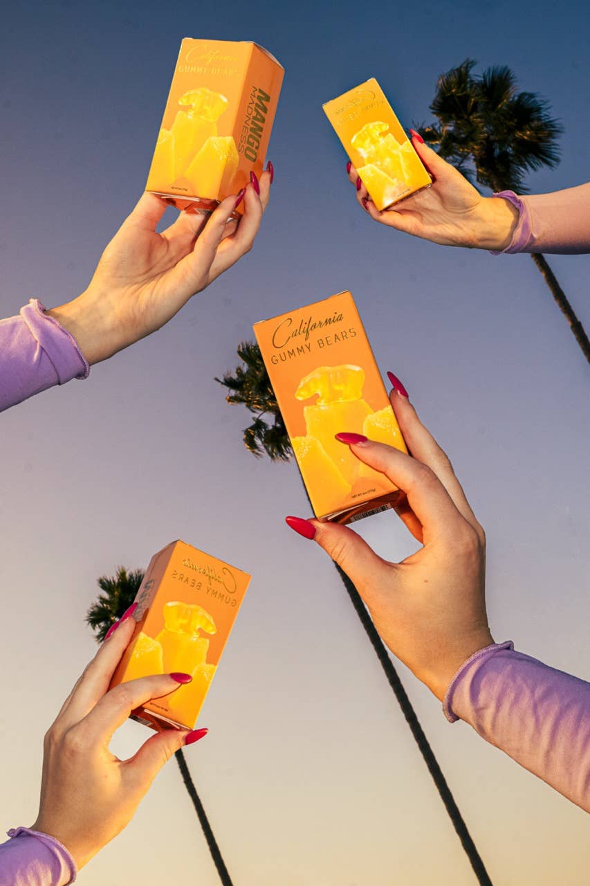 California Gummy Bears – wholesale Gummy – MANGO MADNESS - Gummy Bears - Real Fruit6