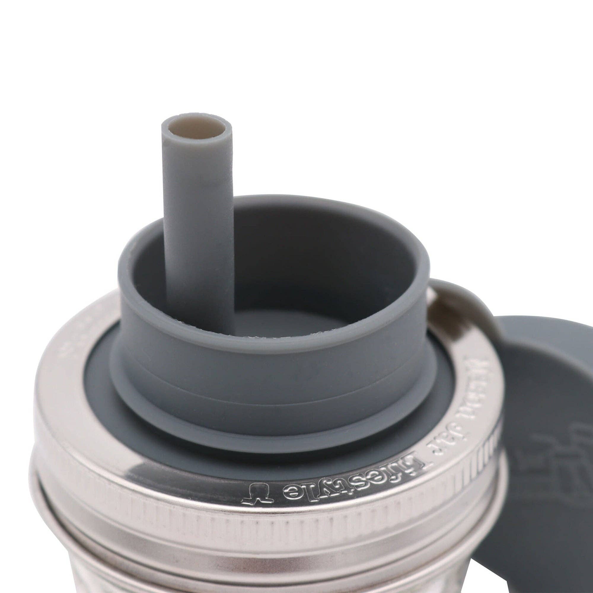 Mason Jar Lifestyle - Wholesale Drink Lids - Pop-Up Sippy Straw Leak Resistant Lids for Regular Mouth Mason Jars5