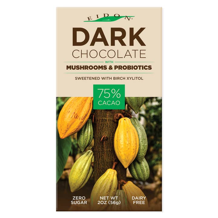 Eidon Ionic Minerals - Wholesale Chocolate Bar - SuperBiome Dark Chocolate Bar