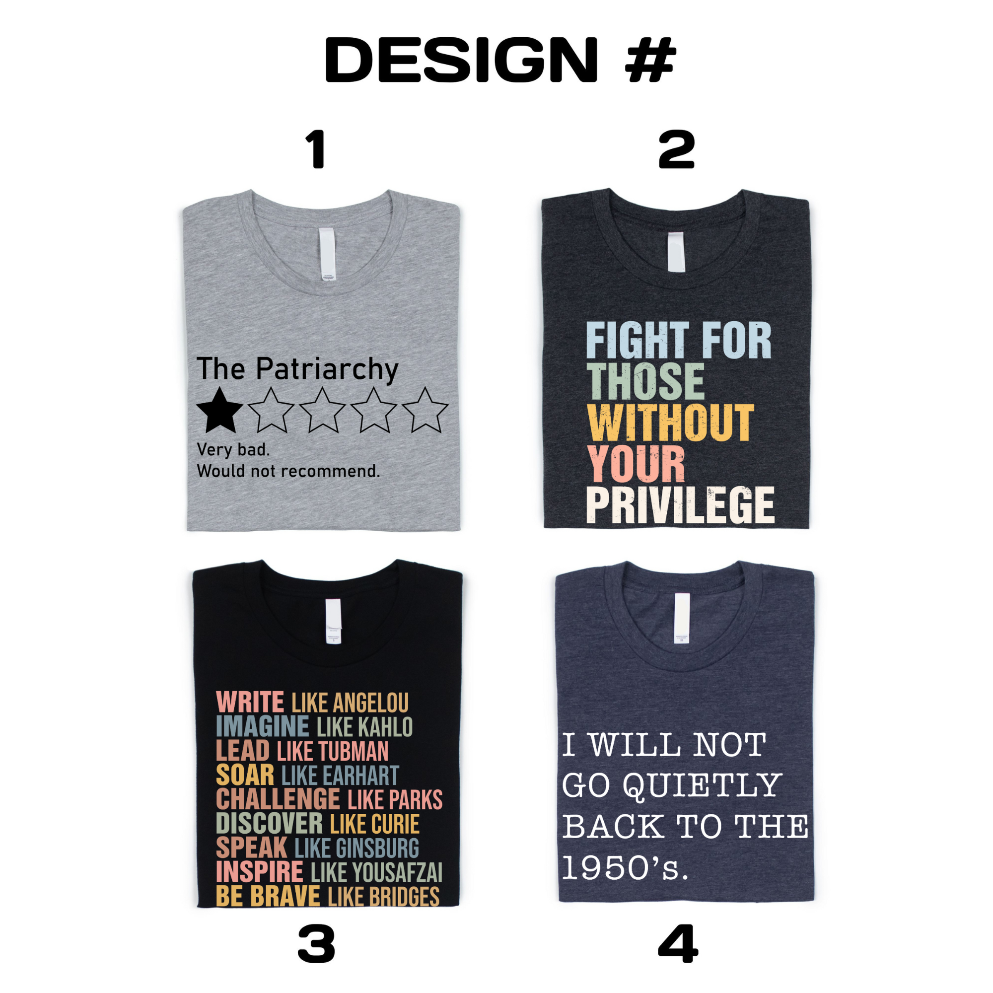 Boho Bloom Emporium - Wholesale Screen Printed T-Shirt - Women's - The Patriarchy Shirt, Feminist Shirt1