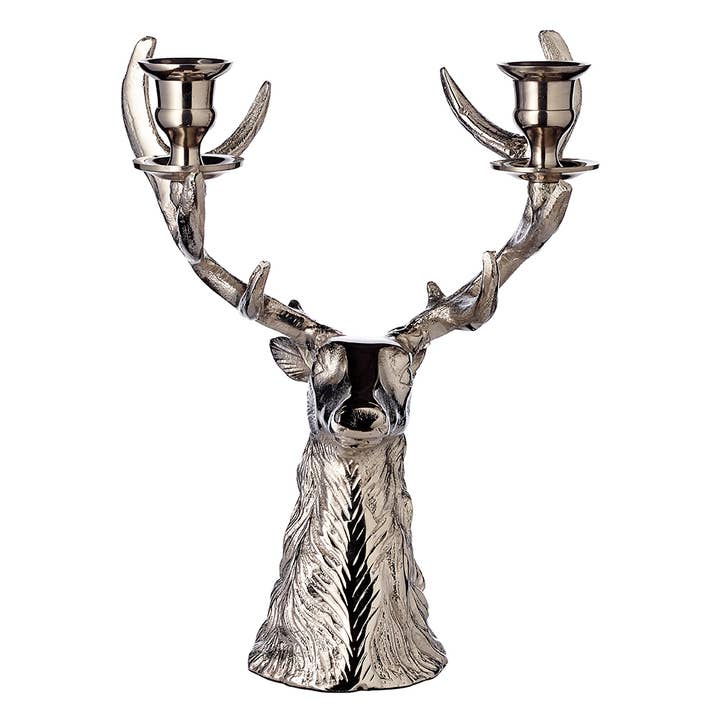 EDZARD - Wholesale Candle holder - Candle Holder Candlestand Hirsch Antler Height 33 cm1