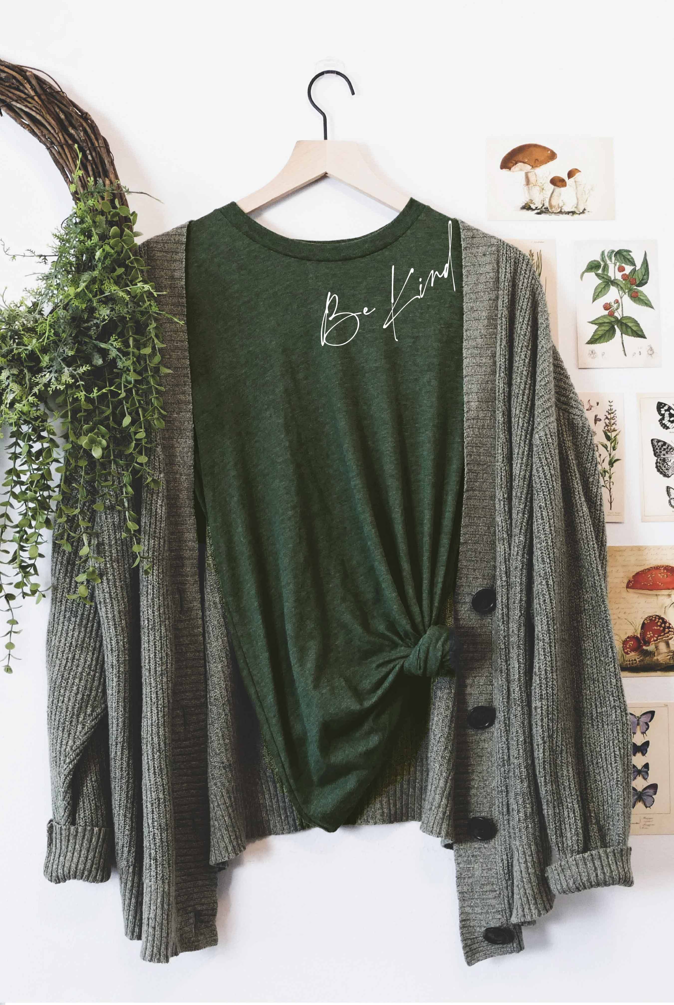 OAT COLLECTIVE - Vente T-shirt sérigraphié – femme - T-shirt graphique BE KIND9