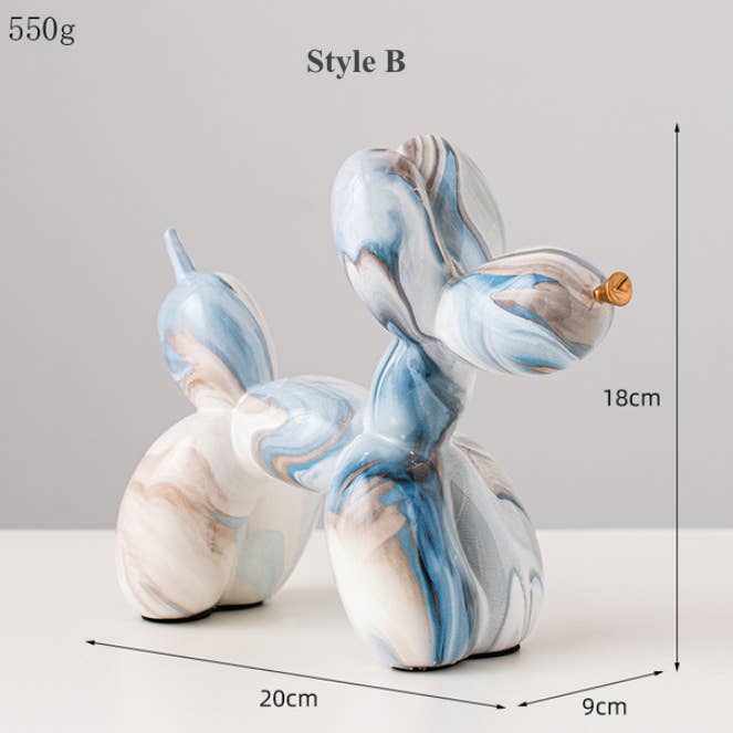 IVORE.GROUP (We cover All Import duty) - Wholesale Sculpture - Art Graffiti Balloons Dog Sculpture1