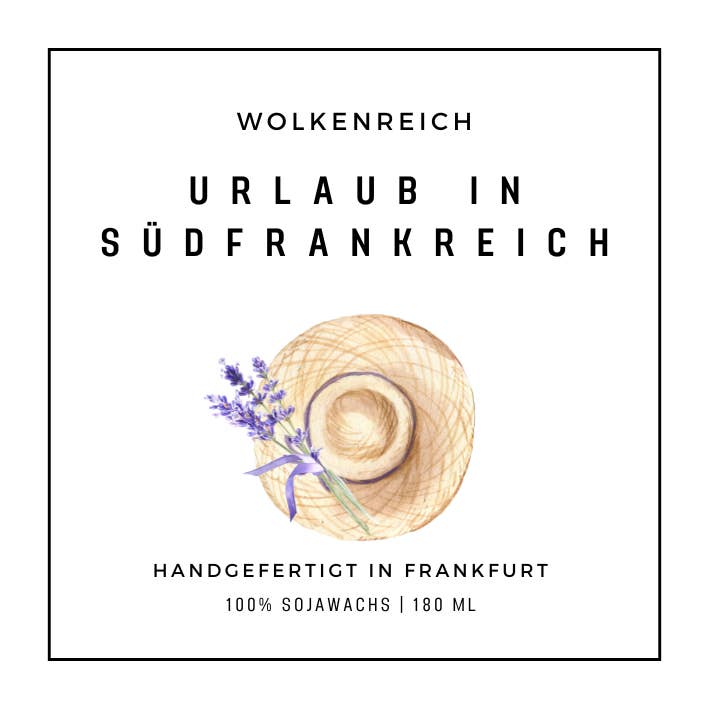 Wolkenreich - Wholesale Jar/Filled Candle - Lavender | Scented candle, soy wax3