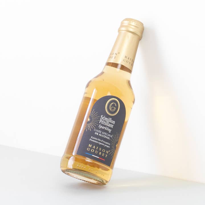 Maison Goubet – wholesale Alkoholfria likörer/vin/öl – Sémillon mousserande ekologisk & alkoholfri druvsort 250ml0