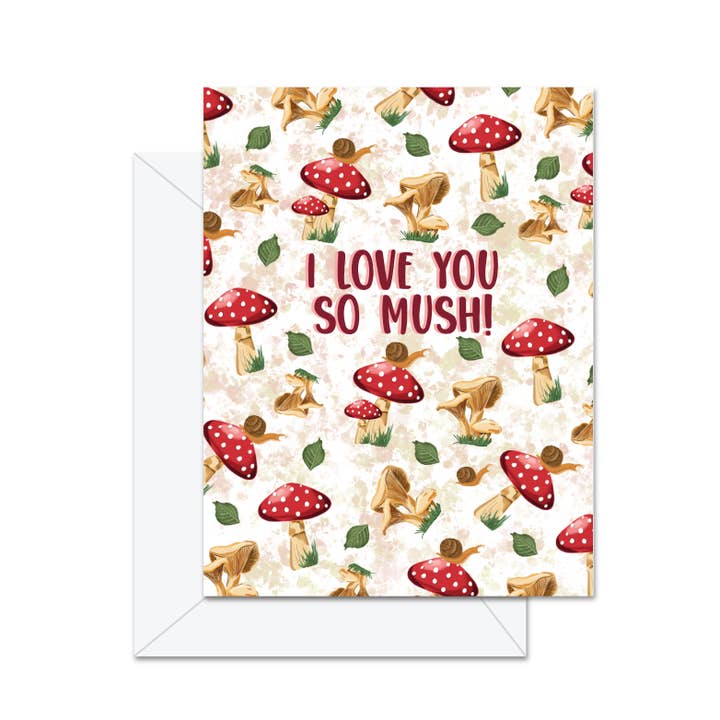 Tarjeta de felicitación I Love You Mush para venta al por mayor de Jaybee Design