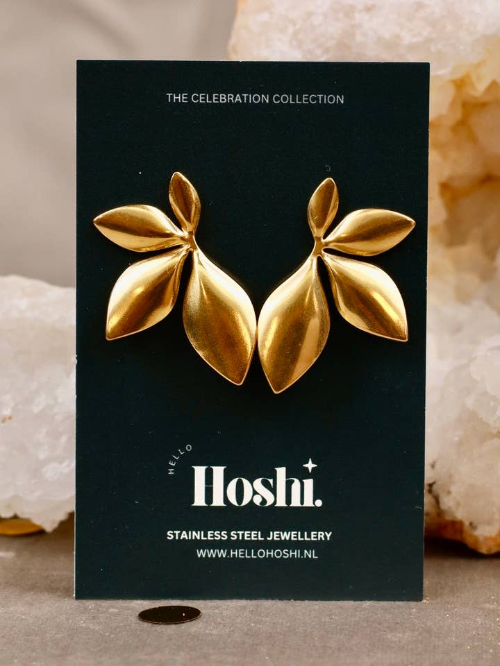 Örhängen - Förtrollad glöd för wholesale av HELLO HOSHI