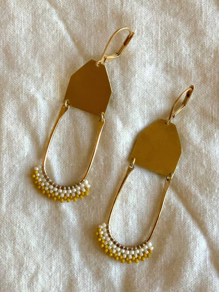 Little House || Mustard for wholesale by Lazuli + Blue