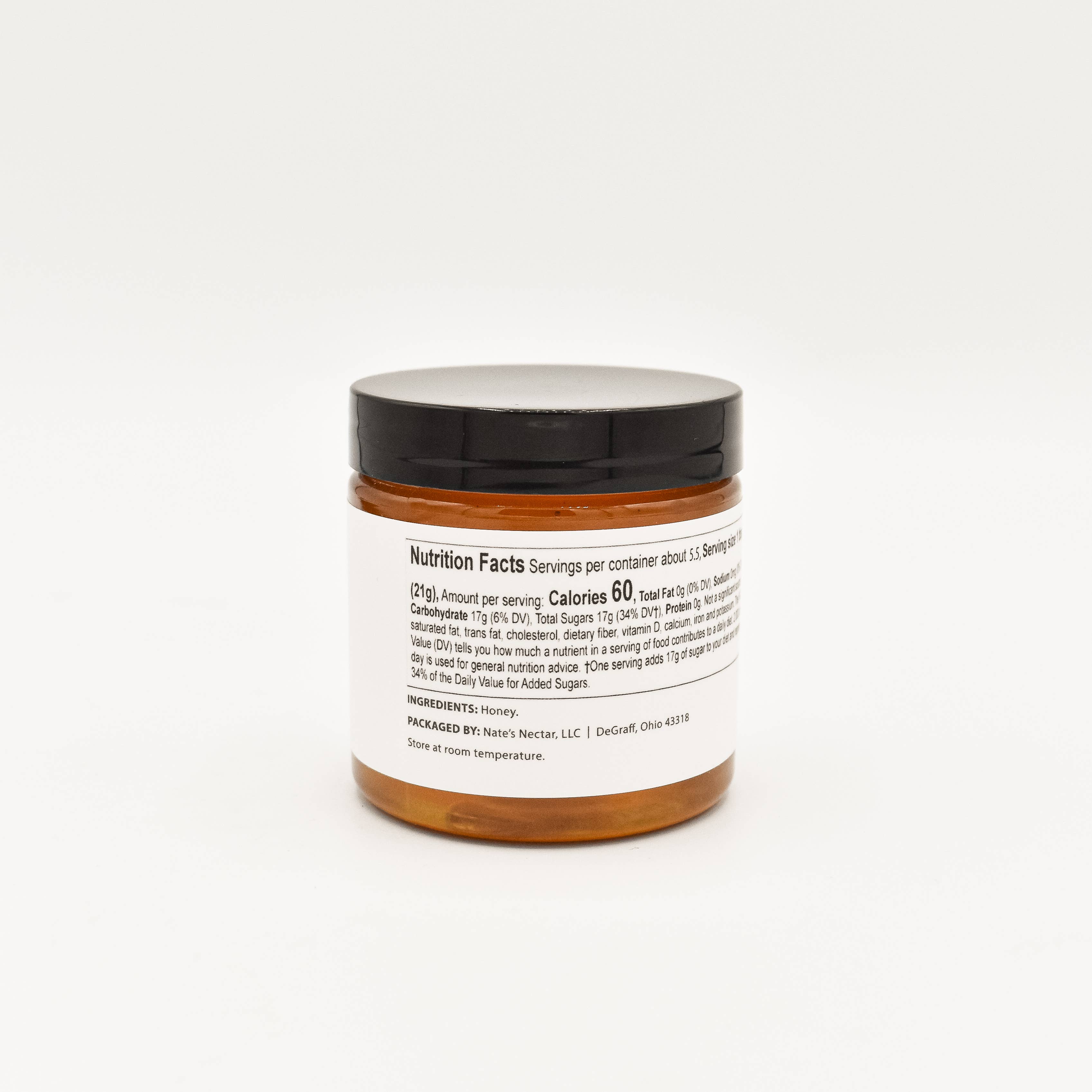 Nate's Nectar - Wholesale Honey - Natural Raw Honey, 6 oz Jar, 12 Pack9