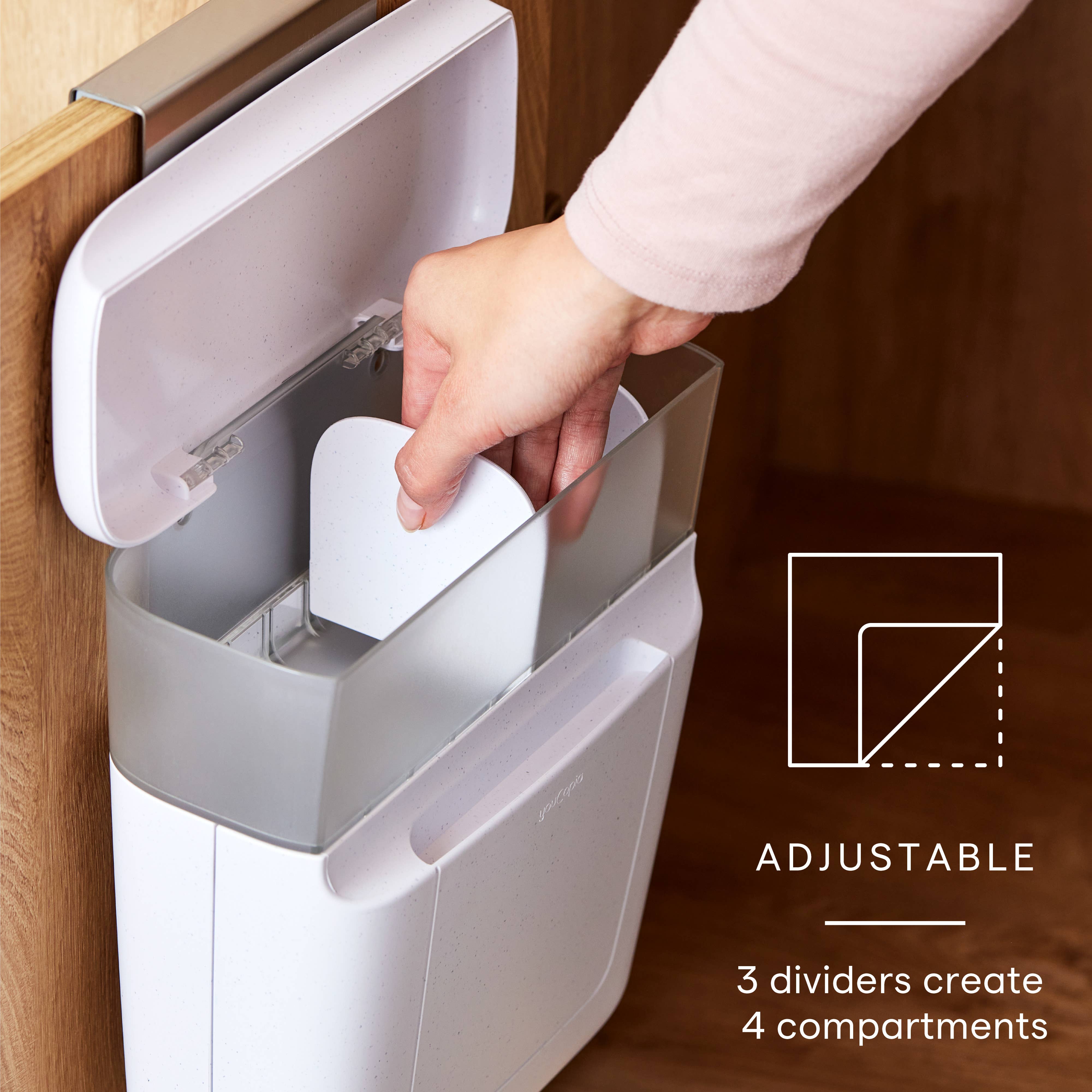 YouCopia - Vente Ensemble d'accessoires pour salle de bain - Organisateur de Toilettes DoorStash™2