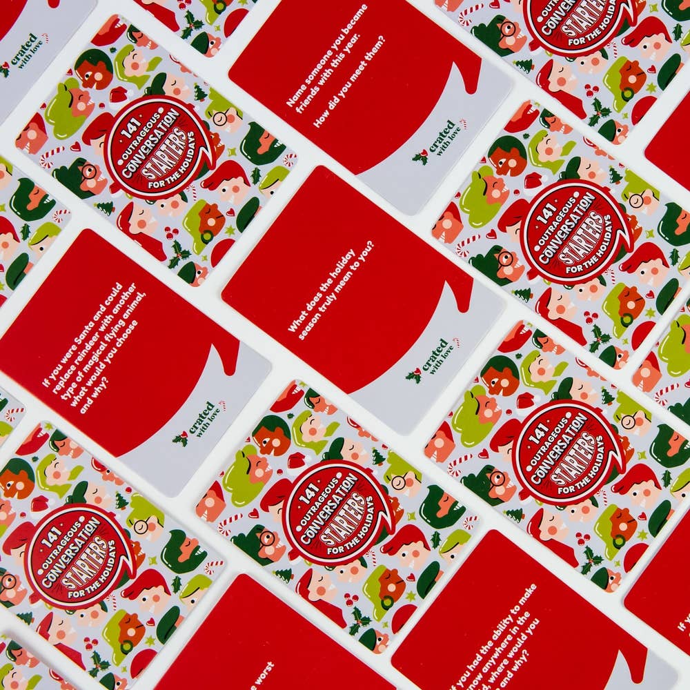 Crated with Love - Vendita all'ingrosso Giochi di carte - 141 Antipasti di conversazione oltraggiosi per le vacanze6