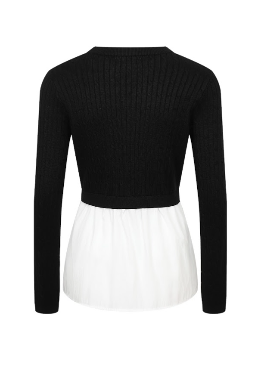 RIVIR - Wholesale Knit Top - Women's - Ligne Élégante Long Sleeve Top3