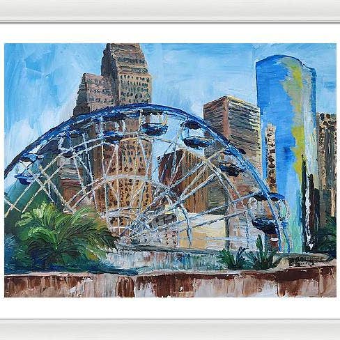 Houston Aquarium - Framed Print for wholesale by Lauren Luna Ltd Co.