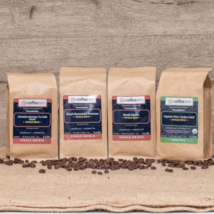 CoffeeAM - Wholesale Coffee Beans - South American Coffee Sampler