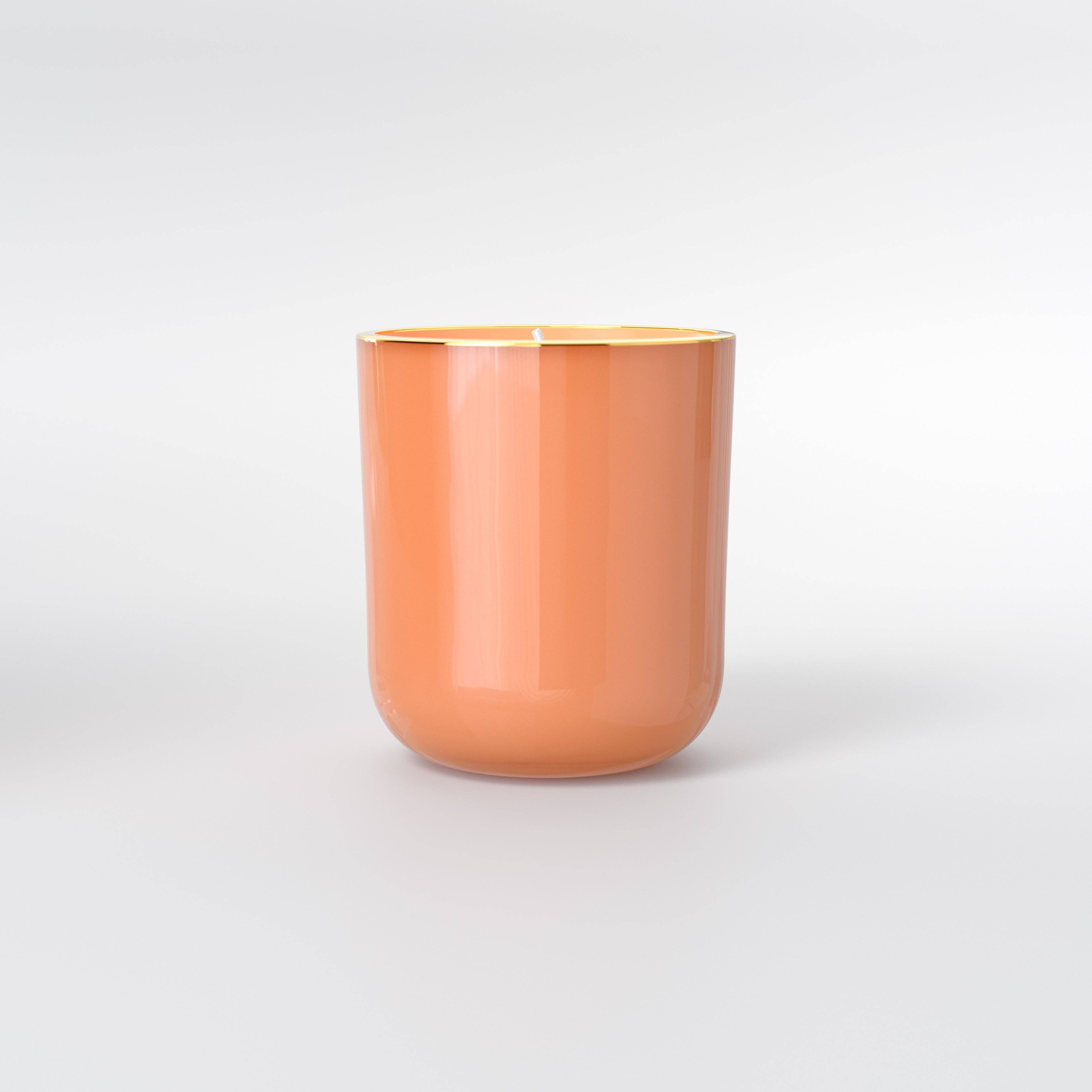 Little Torch - Wholesale Jar/Filled Candle - idyllic isle candle (banana, coconut, and tropical florals)5