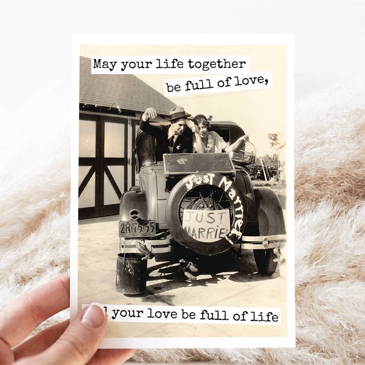 Raven's Rest Studio - Wholesale Wedding Card - Wedding Card. May Your Life Together Be Full Of Love...2