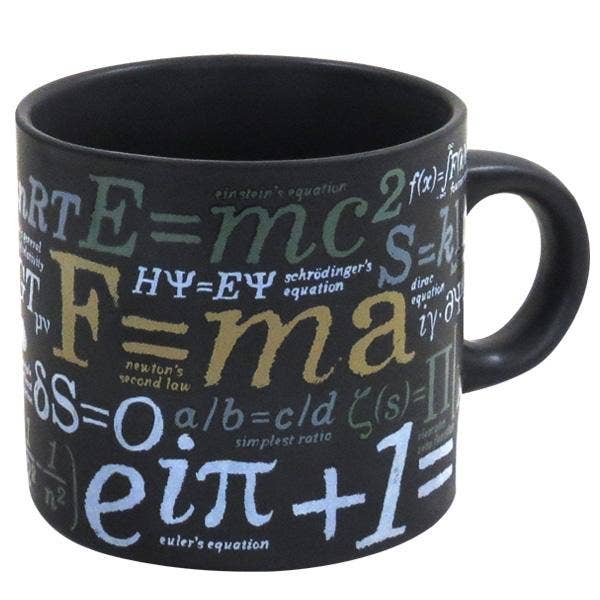Unemployed Philosophers Guild - Wholesale Coffee Mug - Math Formulas Coffee Mug2