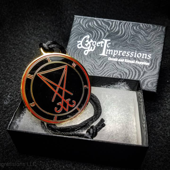 Goetic Impressions - Wholesale Individual Charm/Pendant - Lucifer Sigil Pendant12