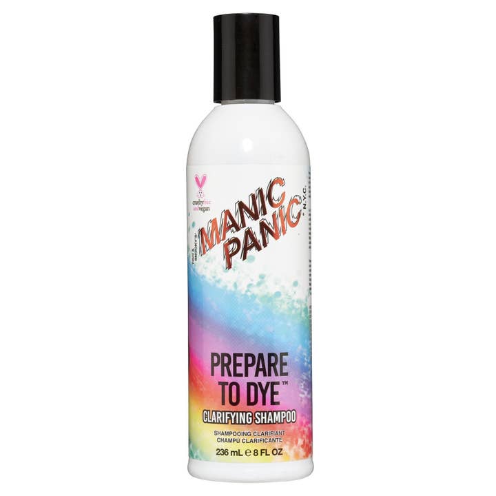 SHAMPOOING CLARIFIANT PREPARE TO DYE® 8 oz pour la vente par Manic Panic