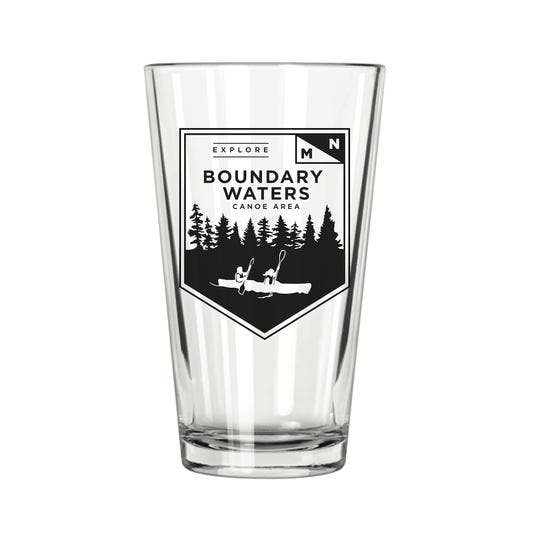 Northern Goods - Wholesale Beer Glass/Mug - Explore MN Boundary Waters Pint Glass