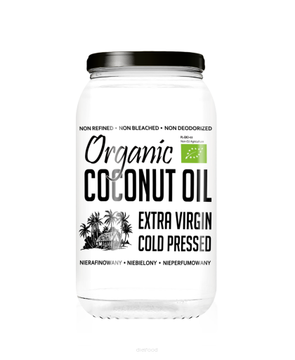 Diet Food - Vendita all'ingrosso Olio da cucina - Olio di cocco biologico extra vergine 1000 ml0