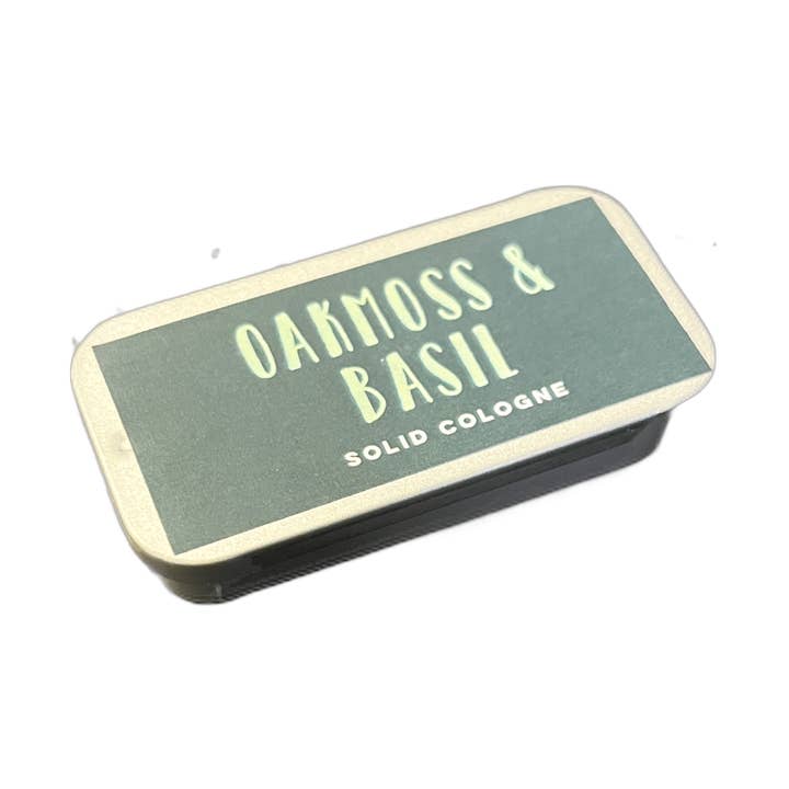 Oakmoss & Basil Solid Cologne for wholesale by Coley Guacamole Bath, Body & Home