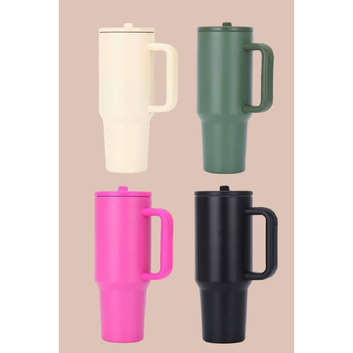 Vanilla Monkey - Wholesale Insulated Mug/Tumbler - 40oz Spill Free Insulated Stainless Steel Tumbler4