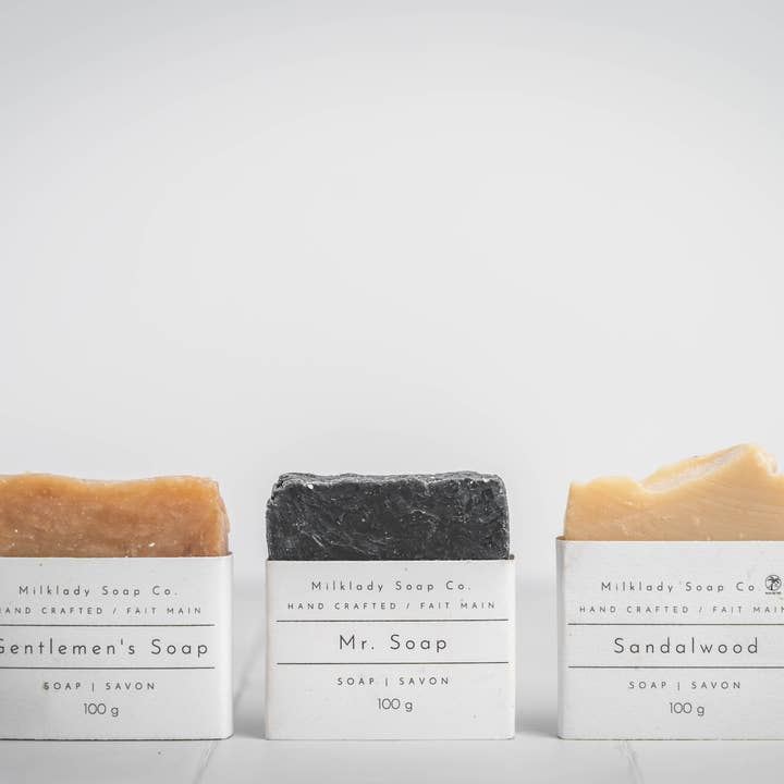Savon à la bière Stout - Savon artisanal naturel pour la vente par Milklady Soap Co.
