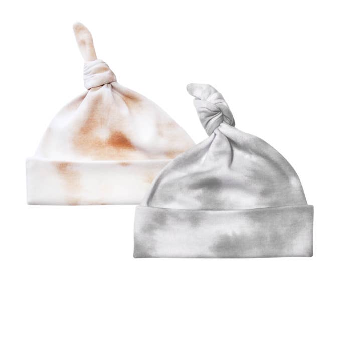 Pigment Dye - Tie-Dye Knotted Beanie - Open Case Colors for wholesale by Laughing Giraffe