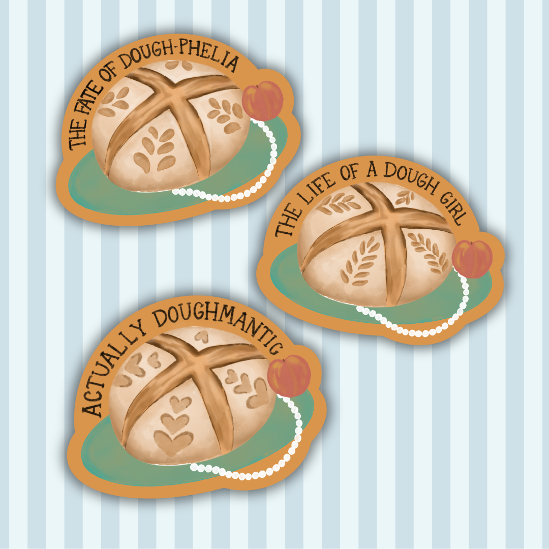 Oak Shore Collective LLC - Wholesale Sticker - The Fate of Doughphelia  | Sticker 3"1