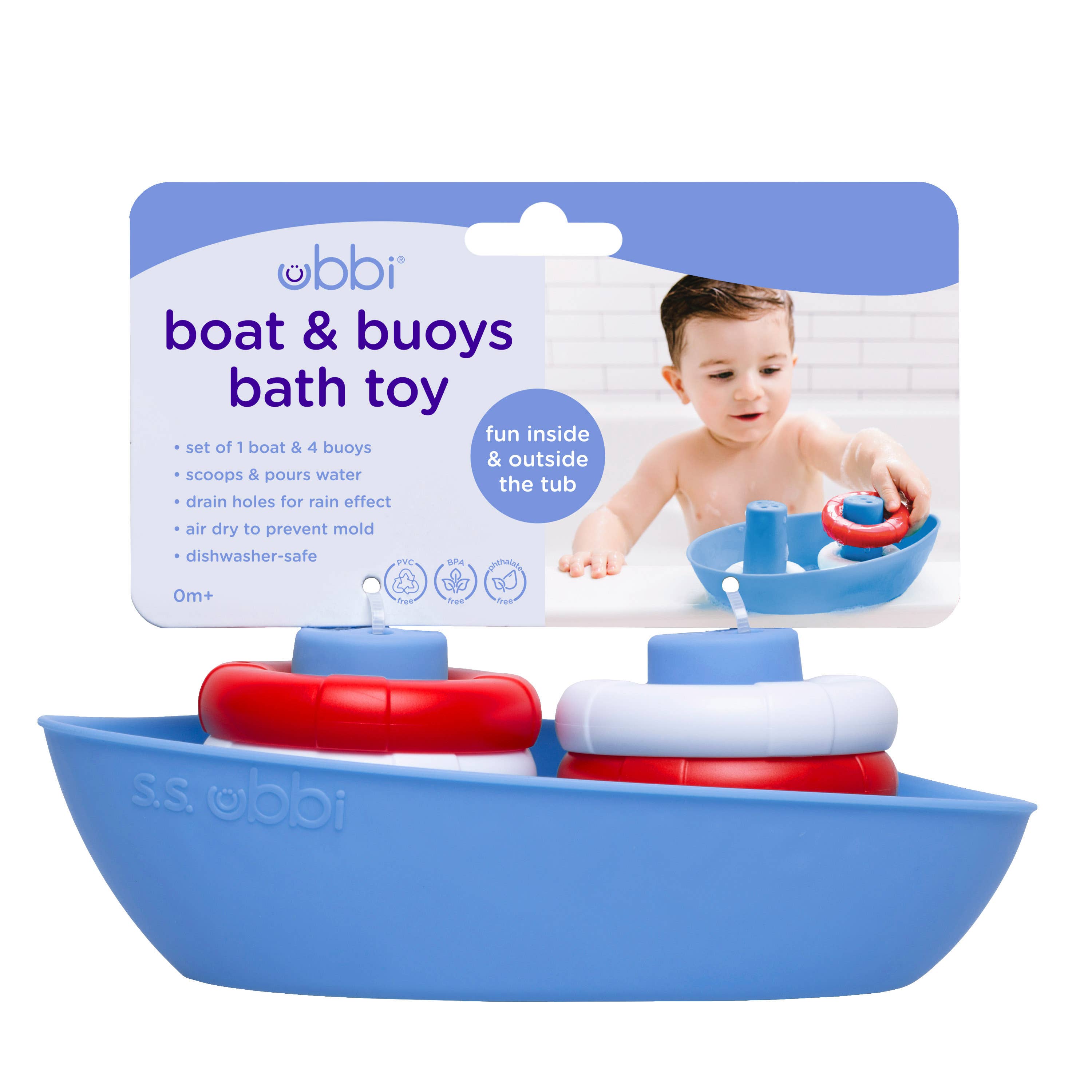 Ubbi - Vente Jouet pour le bain – bébé - Jouets de bain pour bateaux et bouées2