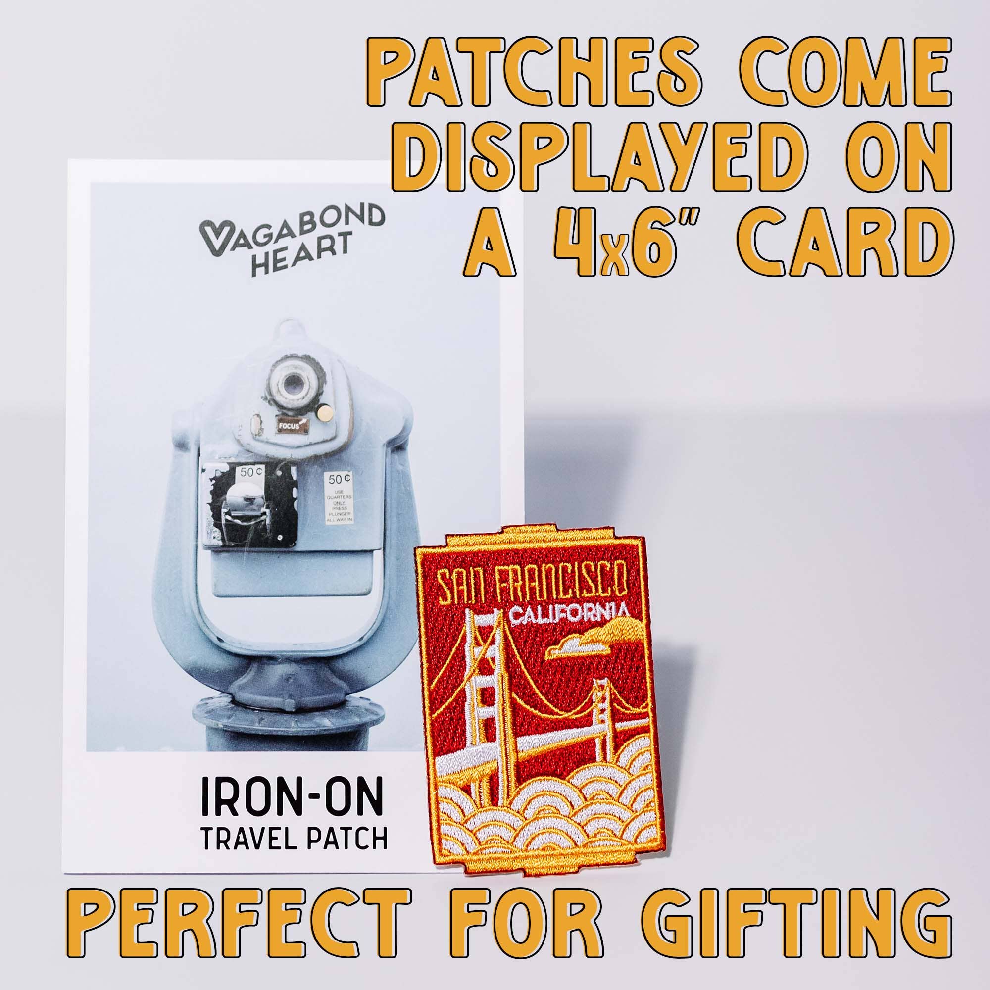 Vagabond Heart - Wholesale Patch - Stonehenge Patch3