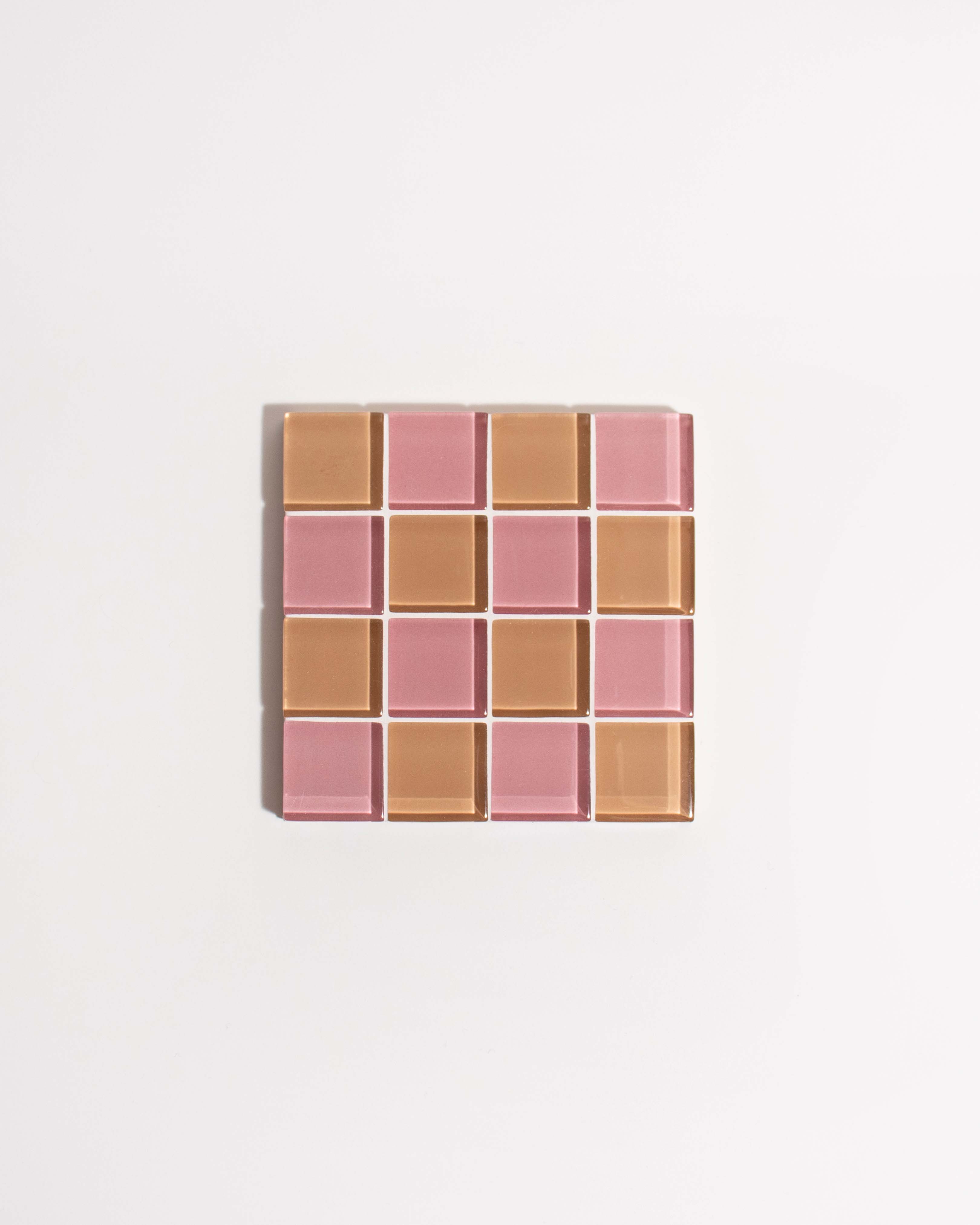 Subtle Art Studios - Vendita all'ingrosso Sottobicchiere - SOTTOBICCHIERE IN VETRO - Earthy P